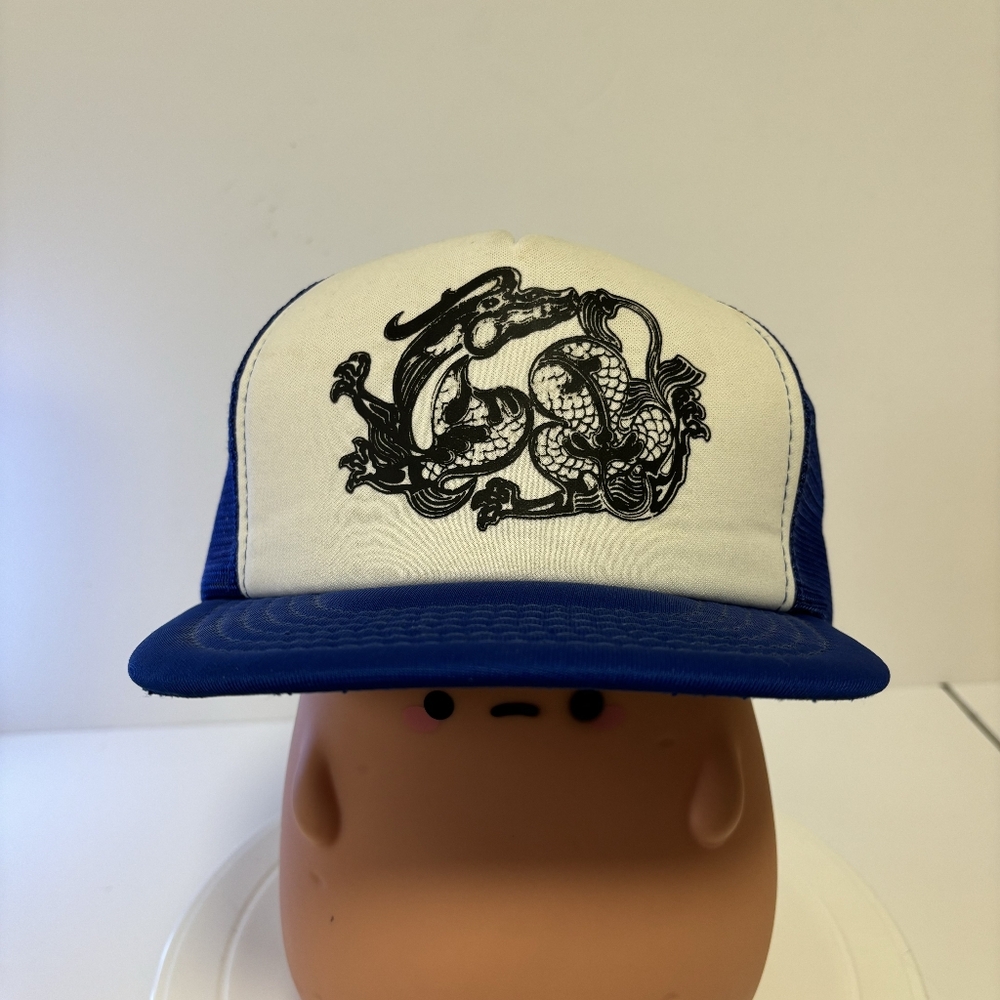 Vintage Y2K Dragon Trucker Hat Snapback